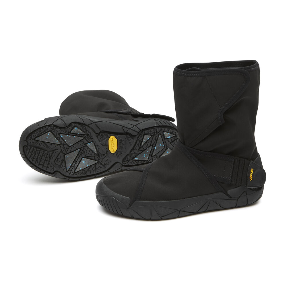 Vibram Furoshiki Oslo WP Vibram Arctic Grip Erkek Bot Siyah,DI4352096